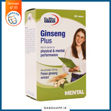 قرص جینسینگ پلاس یوروویتال 60 عدد