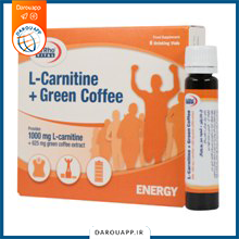 ویال ال کارنیتین و قهوه سبز یوروویتال 6 عدد