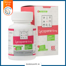 سافت ژل لیکوپن 15 میلی گرم ویتامور 30 عدد