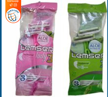 خودتراش 3 لبه لمسر مدل ضد حساسیت مجموعه 2 عددی