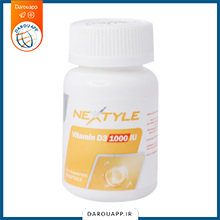 سافت ژل ویتامین D3 1000 واحد نکستایل 60 عدد