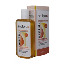 ژل شوینده غیر صابونی صورت و بدن انواع پوست اسکالپیا