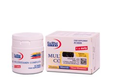 قرص مولتی ویتامین کامپیلت یورویتال 
