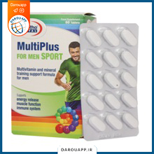 قرص مولتی پلاس فور من اسپرت یوروویتال