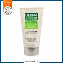 ژل شستشوی صورت درماسیف مناسب پوست های چرب، مختلط و دارای آکنه