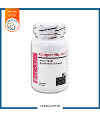 قرص کلاژن پلاس ویتامین C برونسون 60 عددی