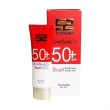 کرم ژل ضد آفتاب ساین شیلد فاقد چربی SPF50 ساین اسکین ۵۰ گرم